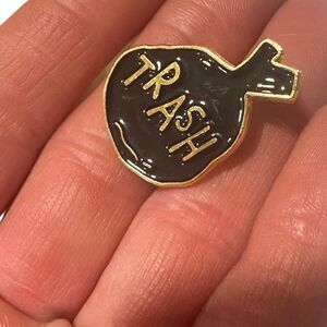 TRASH Enamel Pin